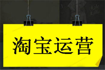 淘宝运营 淘宝运营