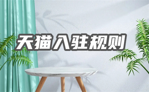 入驻天猫 入驻天猫